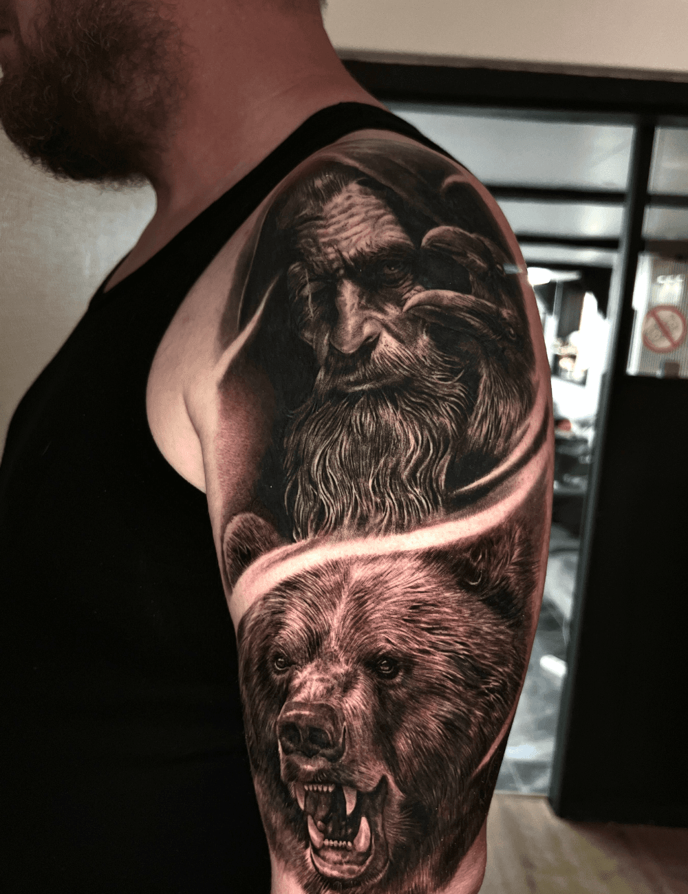 Tatoveringsarbejde af Lizard - Eksempel 2 fra Tattoo Fashion Horsens