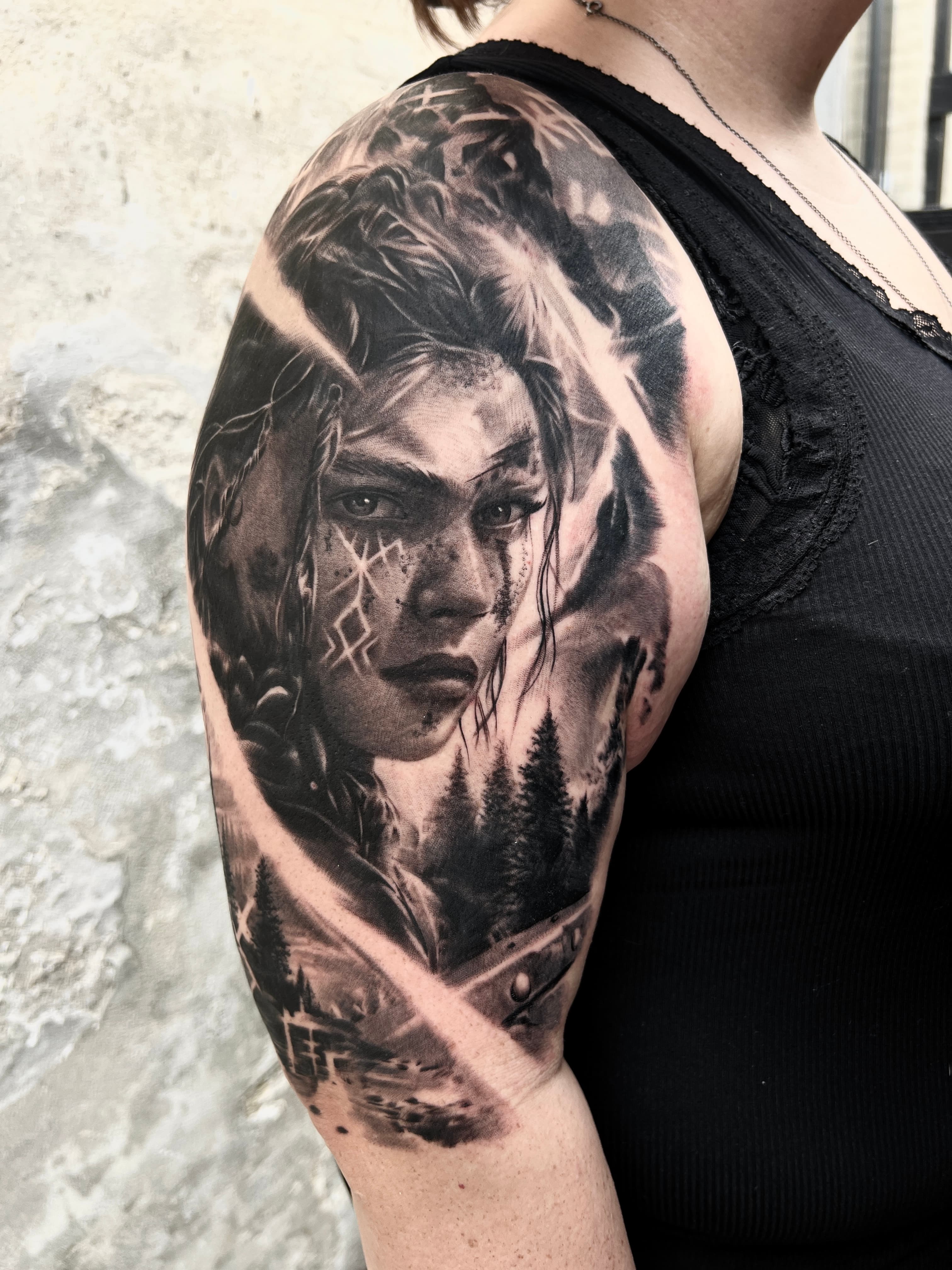 Tatoveringsarbejde af Lizard - Eksempel 1 fra Tattoo Fashion Horsens