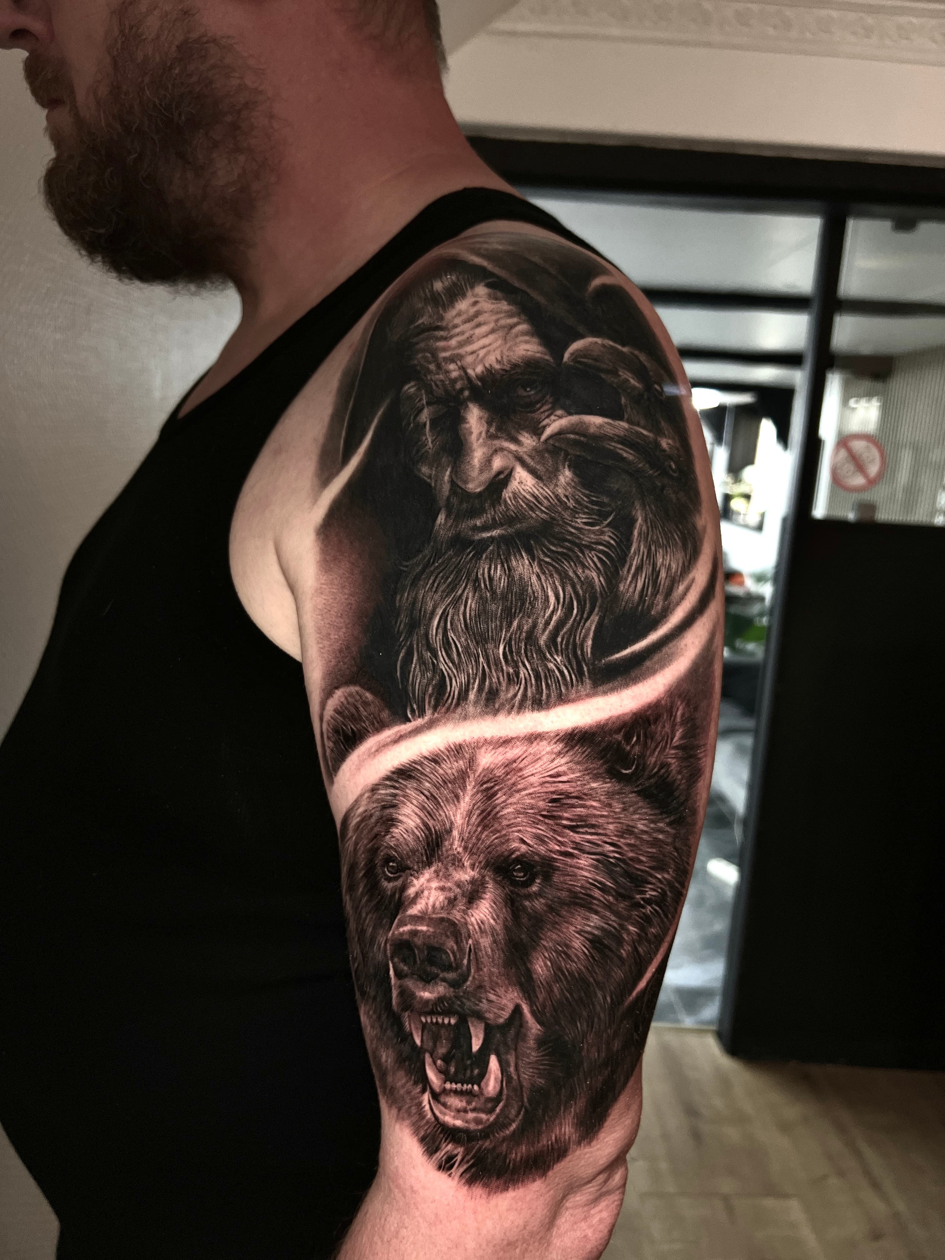 Tatoveringsarbejde af Lizard - Eksempel 2 fra Tattoo Fashion Horsens