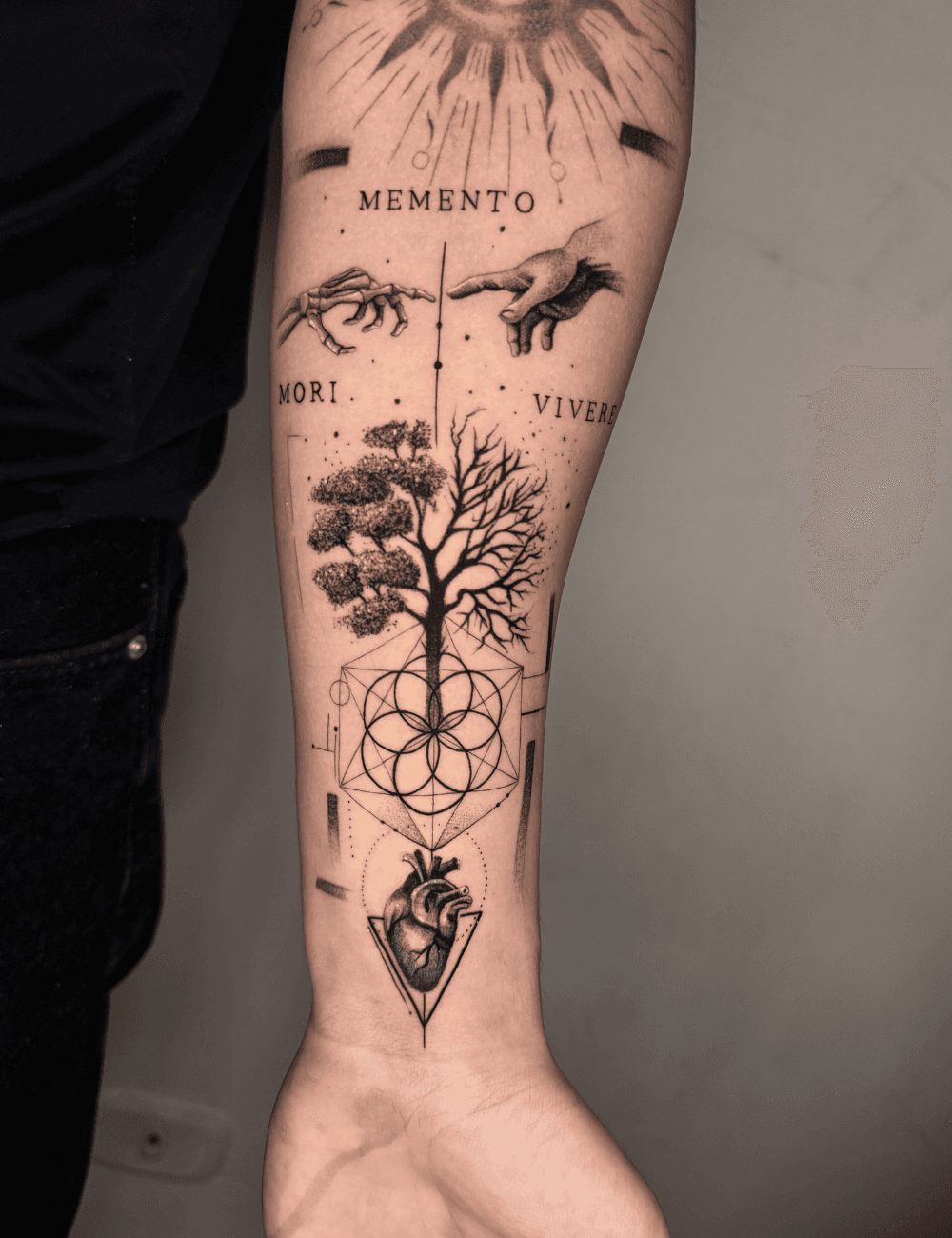 Tatoveringsarbejde af Sebastian - Eksempel 1 fra Tattoo Fashion Horsens