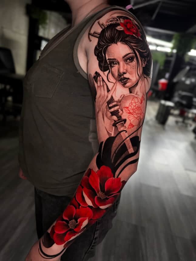 Tatoveringsarbejde af Sebastian - Eksempel 39 fra Tattoo Fashion Horsens