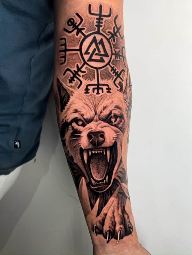 Tatoveringsarbejde af Sebastian - Eksempel 40 fra Tattoo Fashion Horsens