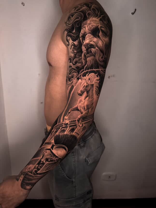 Tatoveringsarbejde af Sebastian - Eksempel 43 fra Tattoo Fashion Horsens