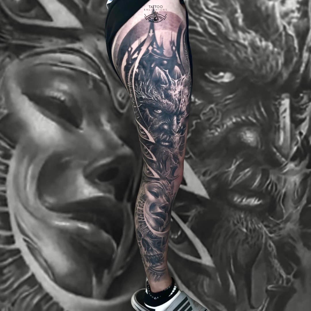 Tatoveringsarbejde af Sunny - Eksempel 1 fra Tattoo Fashion Horsens