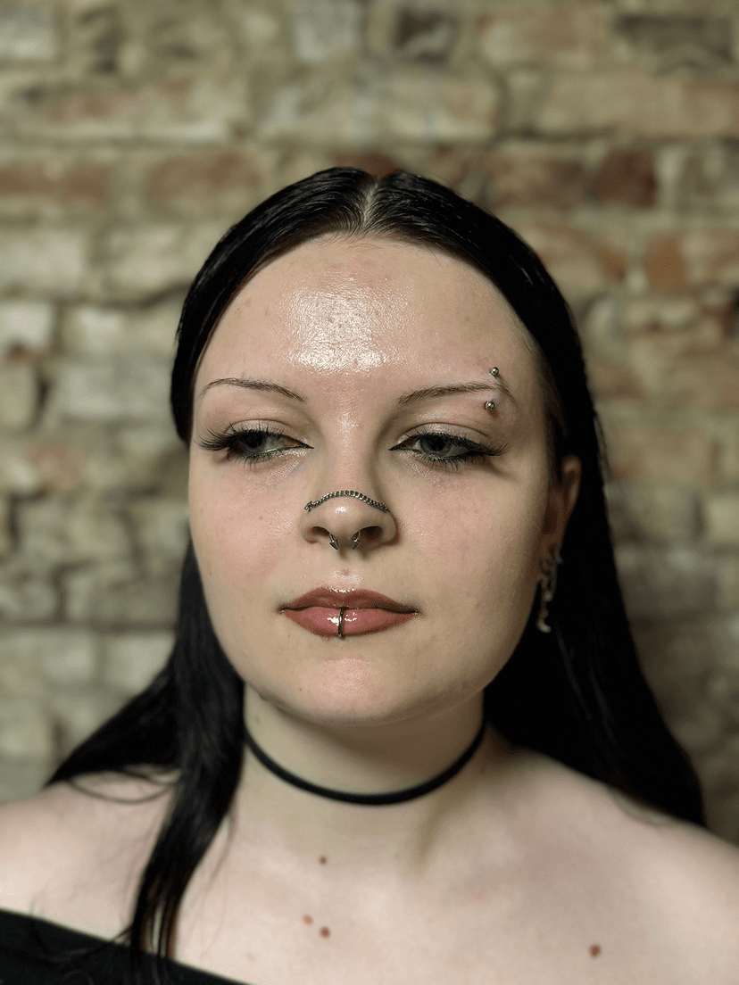 Smiley piercing professionelt udført i Horsens